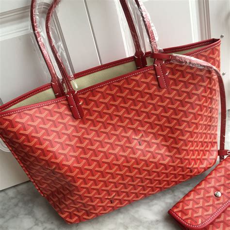 goyard duffle bag red|genuine goyard crossbody bags.